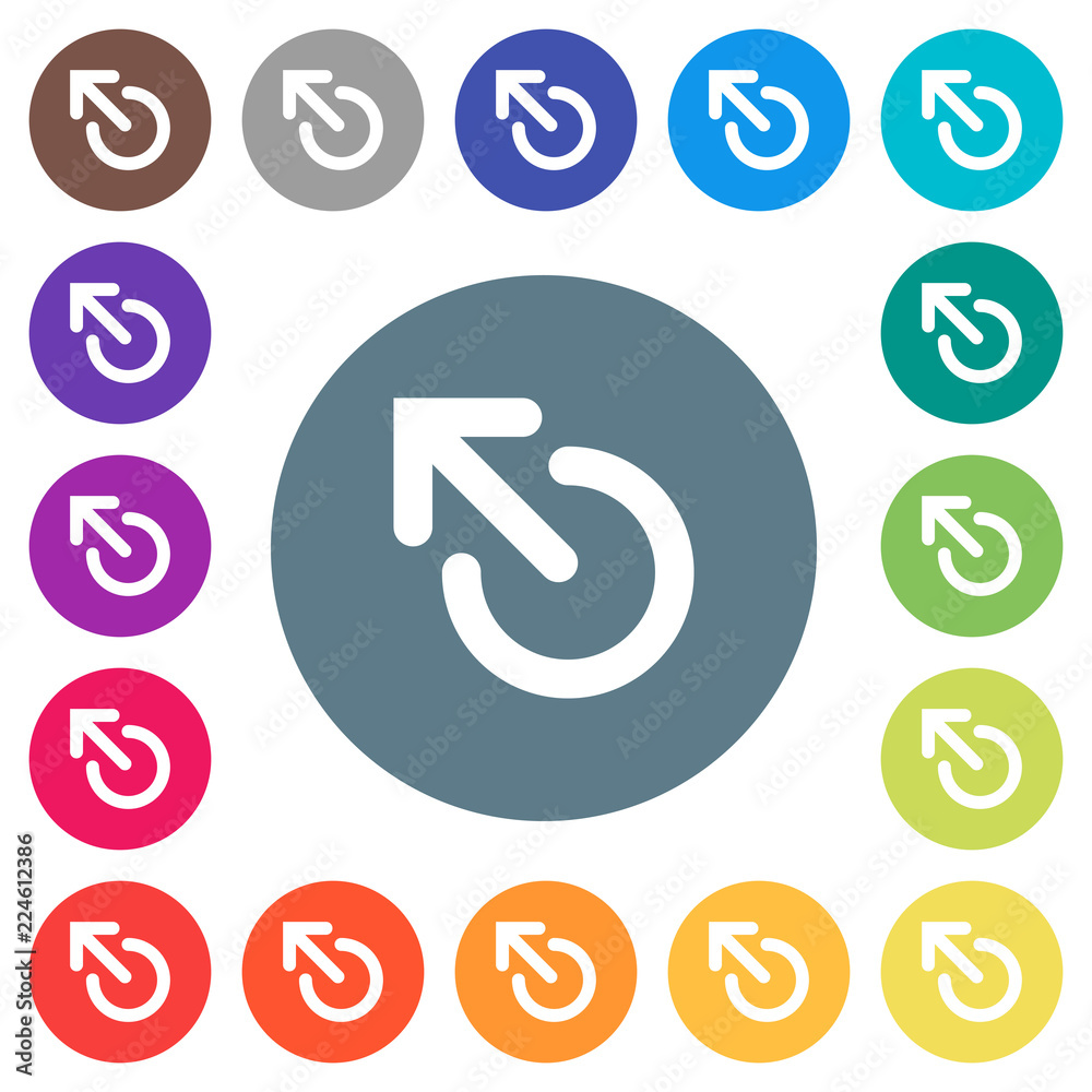 Media eject flat white icons on round color backgrounds Media eject flat white icons on round color backgrounds