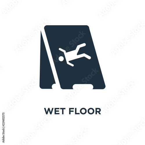 wet floor icon