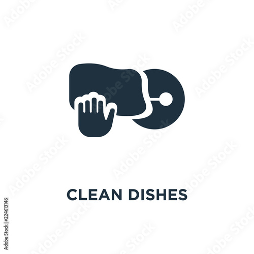 clean dishes icon