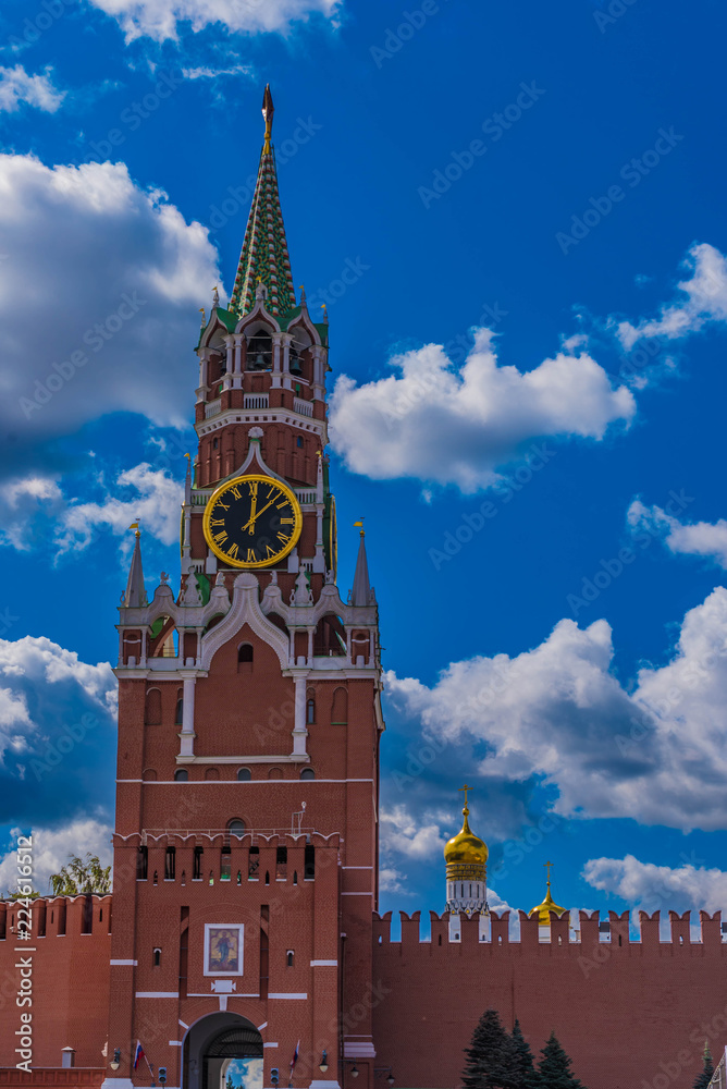 Moskau Kreml Erlöserturm