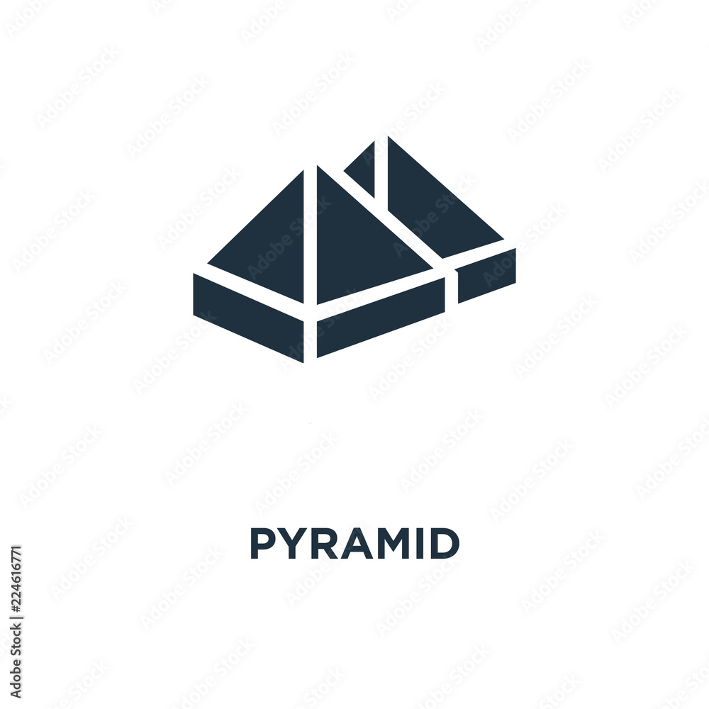 pyramid icon pyramid icon