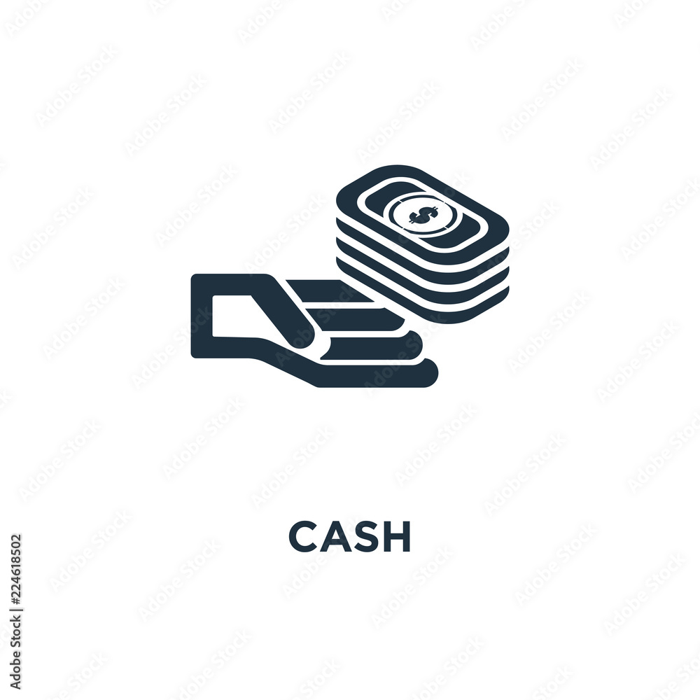 Naklejka premium cash icon