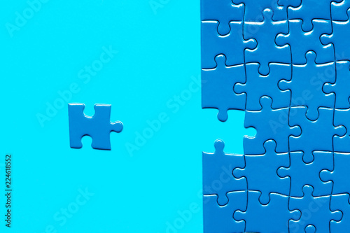 Blue puzzles, the concept of success