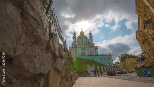 Saint Andrew Church, Kiev, Ukraine photo