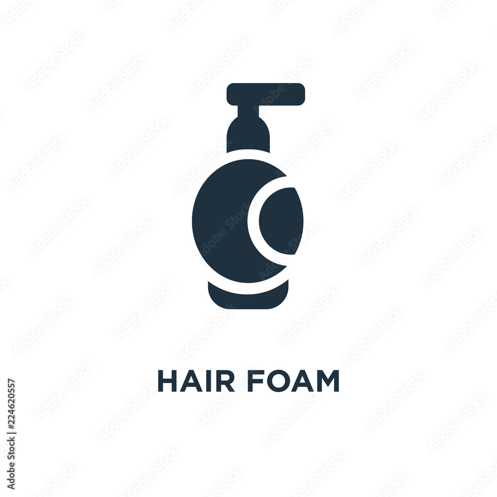 Obraz premium hair foam icon