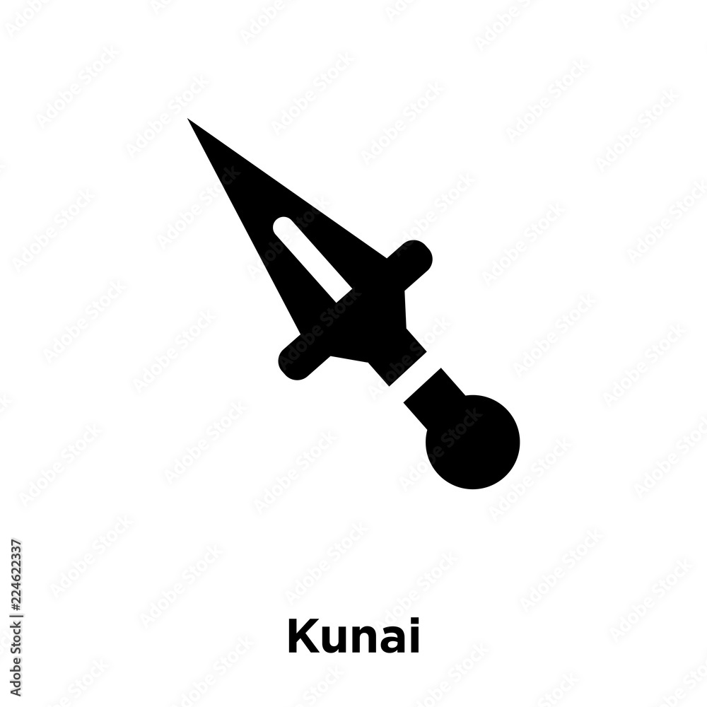 kunai icon vector isolated on white background, logo concept of kunai sign on transparent background, black filled symbol icon kunai icon vector isolated on white background, logo concept of kunai sign on transparent background, black filled symbol icon