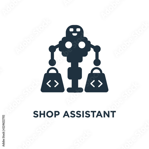 shop assistant icon