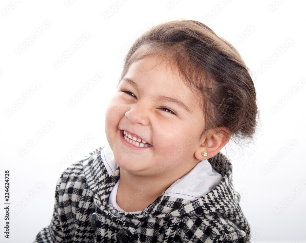 Portrait of a little girl Portrait of a little girl