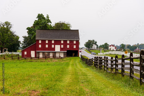 Farmhouses and Barns in Gettysburg
