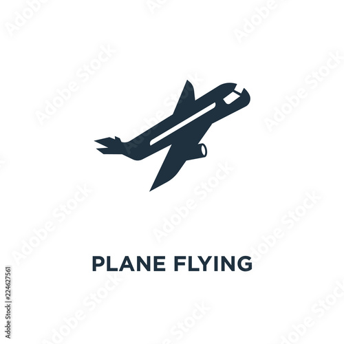 plane flying icon