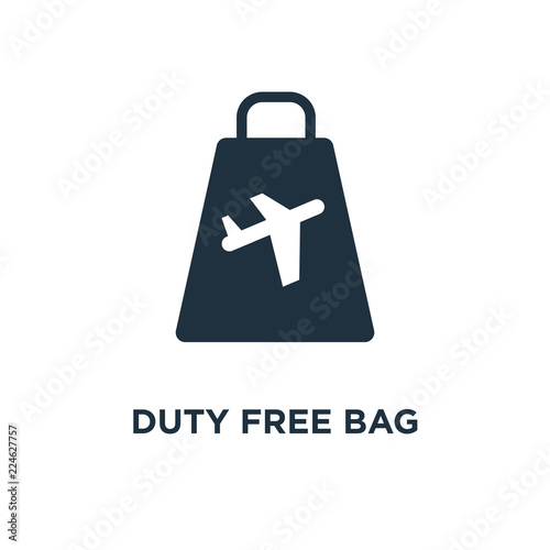 duty free bag icon