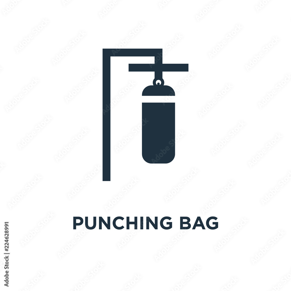 punching bag icon punching bag icon