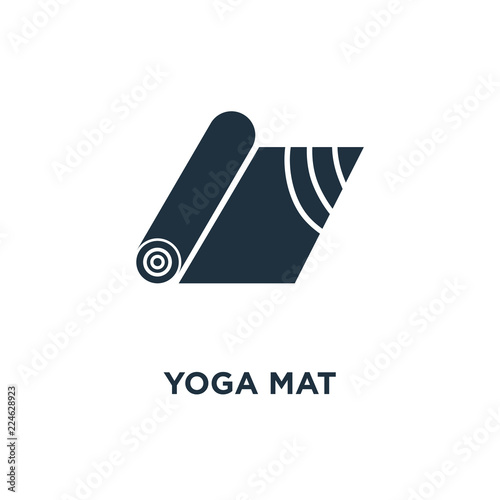 yoga mat icon