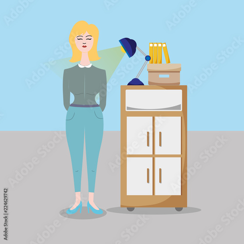Businesswoman at office