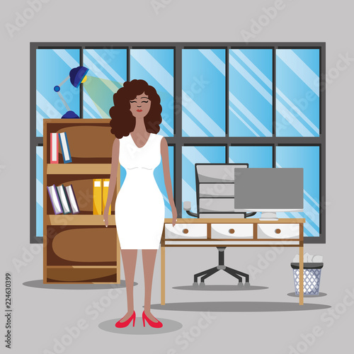 Businesswoman at office