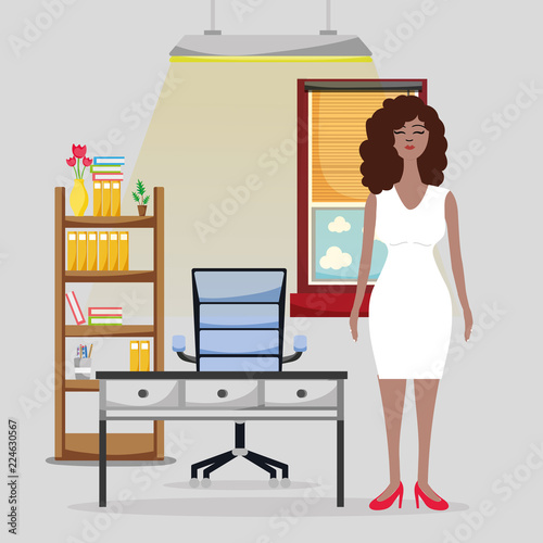Businesswoman at office
