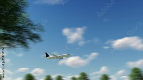 Plane Arriving to Naryan Mar Airport to Russia photo