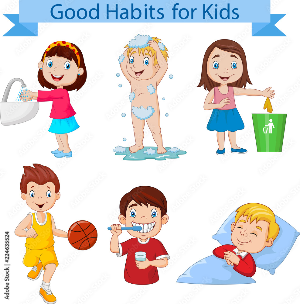 Good habits collection for kids Good habits collection for kids