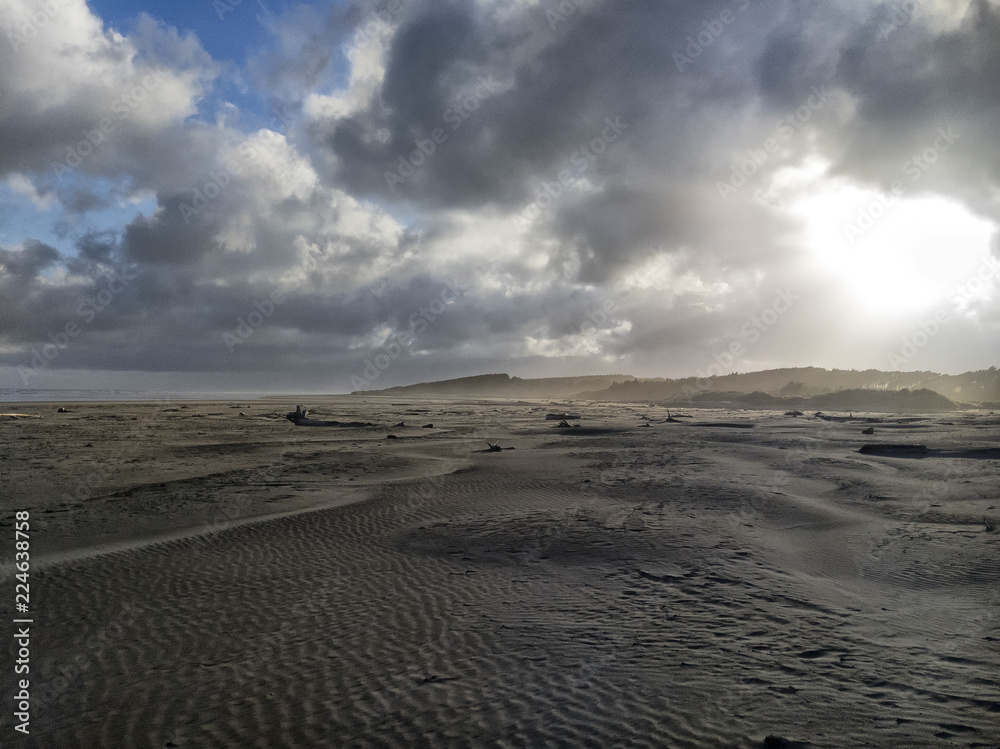 Fototapeta premium dunes at sun rise