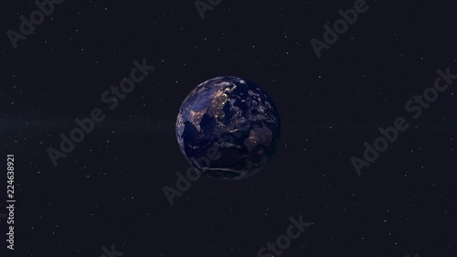 Africa map zoom