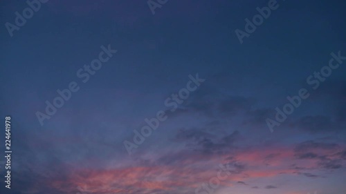 Sunset time lapse at Parkgate, in the Wirral Peninsula photo