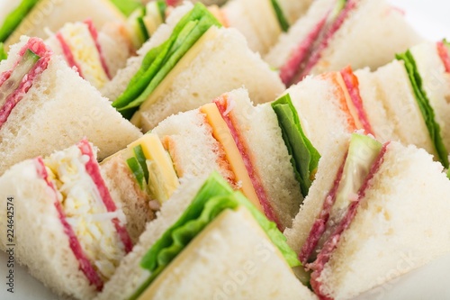 Close Up Sandwich Platter