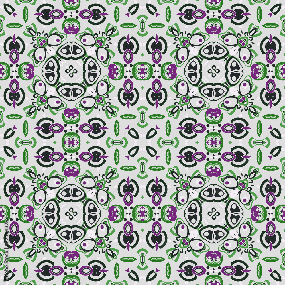 Seamless pattern with abstract circles Seamless pattern with abstract circles