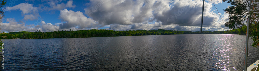 Indian lake at the Adirondack in upstate NY (USA)