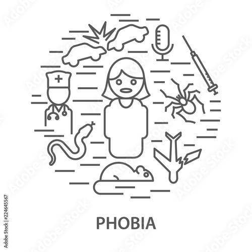 Banners for phobias