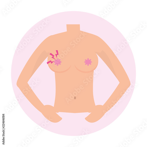 Breast cancer sign