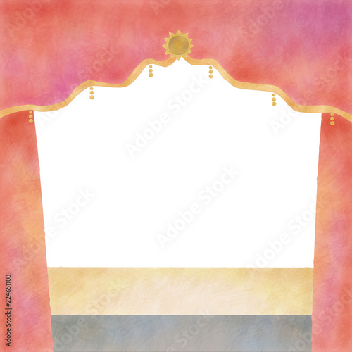 舞台のイラスト