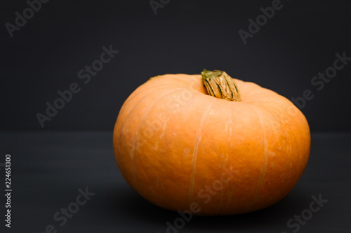 ripe orange pumpkin for Halloween
