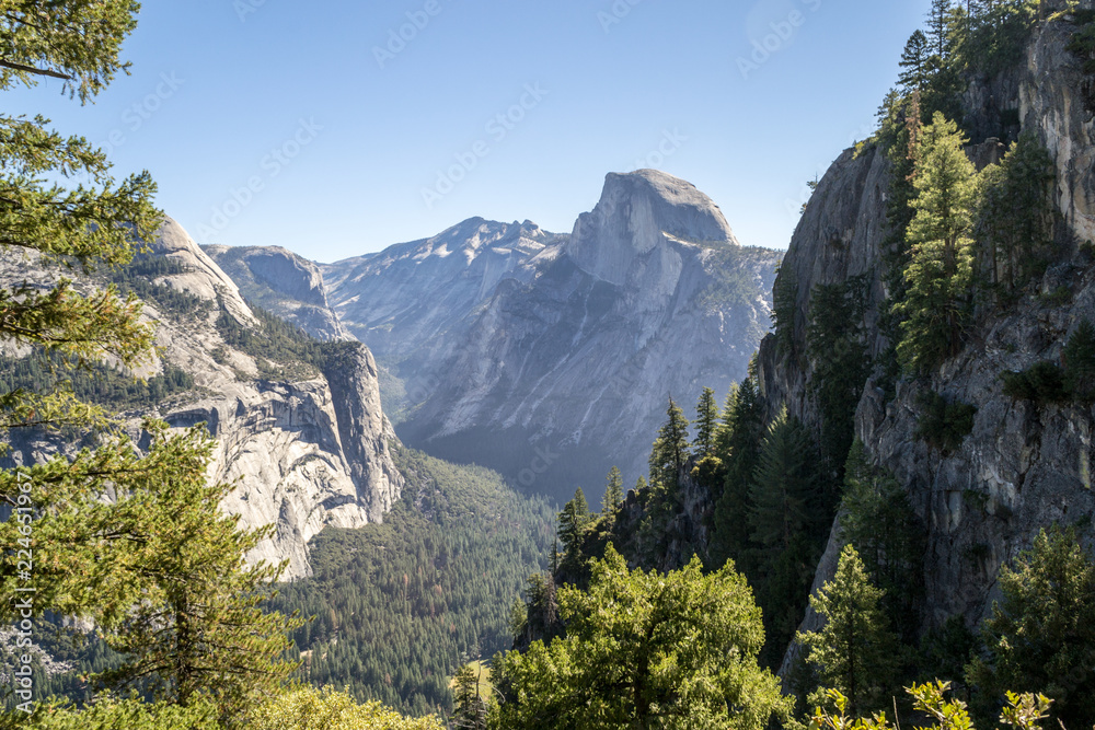 Iconic Half Dome at Yosemite