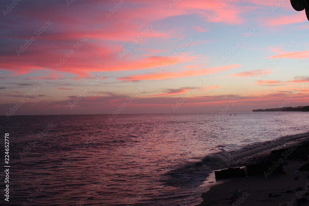 Fototapeta premium Vietnam sunset