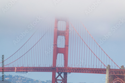 The iconic Golden Gate Bridge in San Francisco #224654126