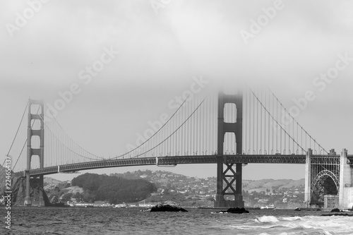 The iconic Golden Gate Bridge in San Francisco #224654137