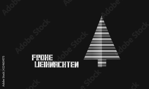 Frohe Weihnachten Dark Karte Grußkarte Gruß Weihnacht Hintergrund