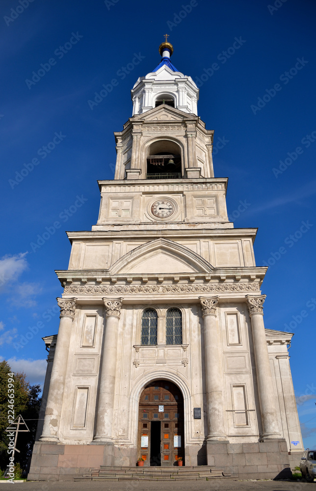 Ascension Cathedral in old town of Kashin, Tver Region, Russia
