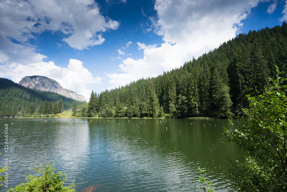 Transylvanian Romania Red Lake Lacu Rosu Transylvanian Romania Red Lake Lacu Rosu