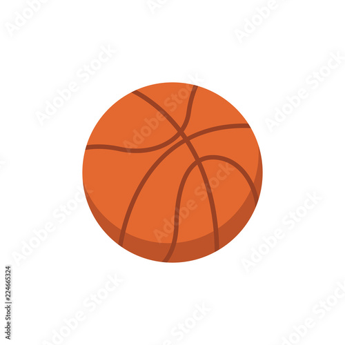 Illustration of a basketball
