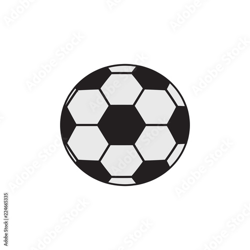 Illustration of a soccer ball © agnessz