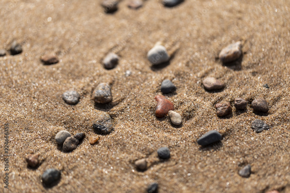 Small pebbles on the beach Small pebbles on the beach