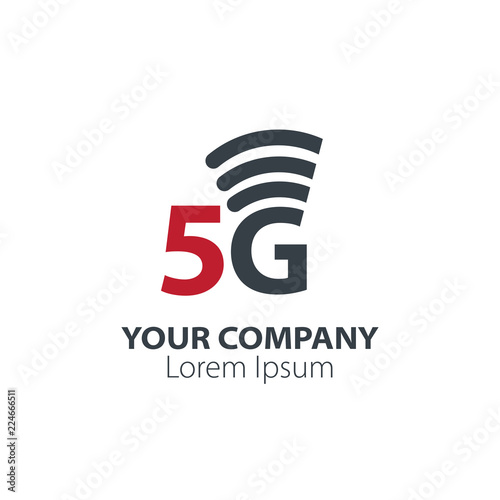 5G Design Logo Concept