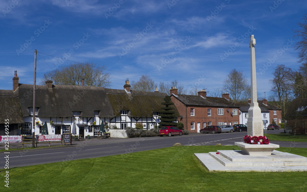 Obraz premium King's Somborne, Hampshire England