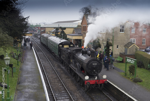 Mid Hants Railway ,Hampshire, England. photo