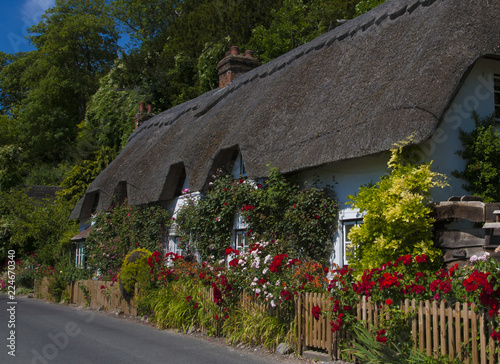 Thatched Cottage,Wherwell,Hampshire ,England.