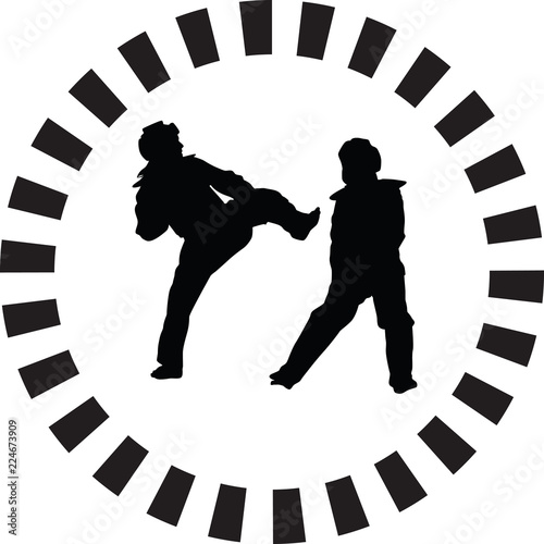 taekwondo woman