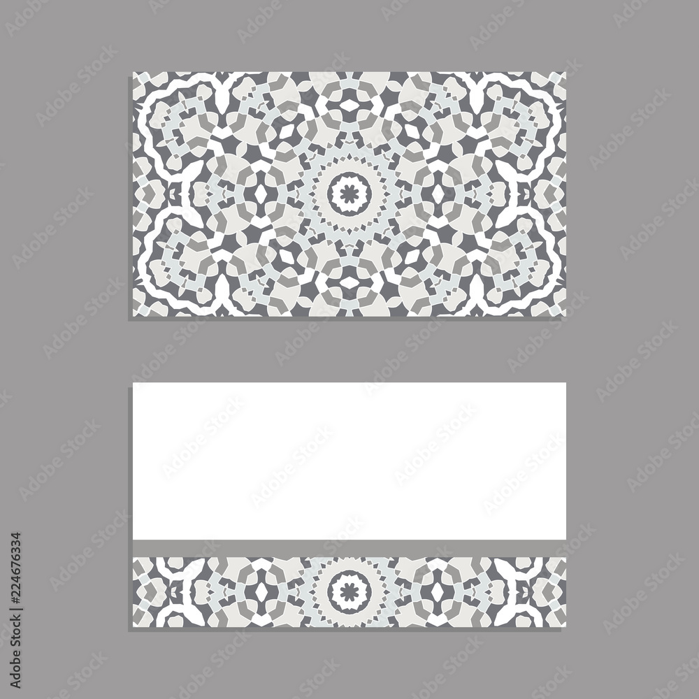 Templates for greeting and business cards, brochures, covers with floral motifs. Oriental pattern. Mandala. Invitation, save the date, RSVP.  Arabic, Islamic, turkish, asian, indian, african motifs.