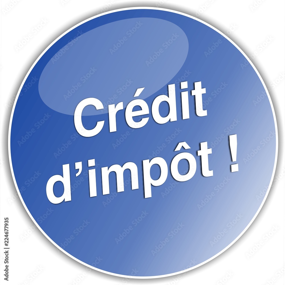 bouton crédit d'impôt bouton crédit d'impôt