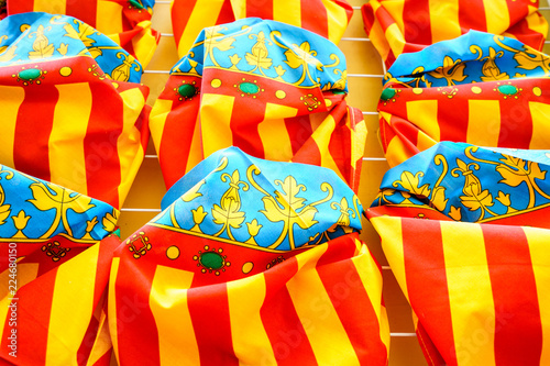 Valencian flags photo